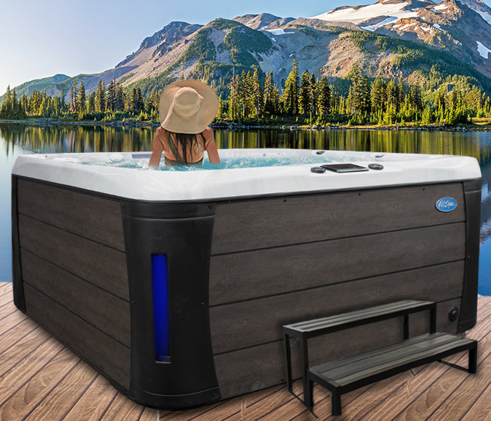 Calspas hot tub being used in a family setting - hot tubs spas for sale Deltona