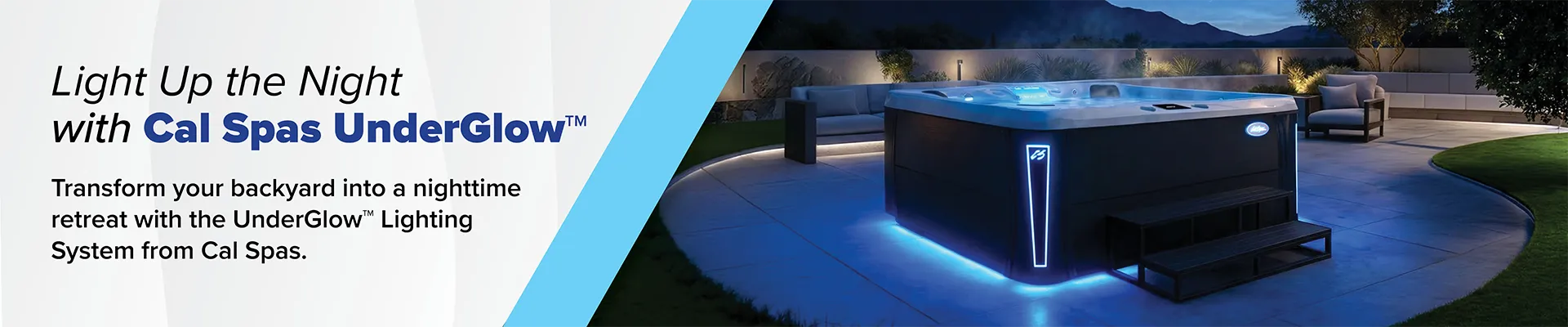 Calspas hot tub being used in a family setting - Deltona